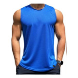 Camiseta Regata Dry Fit Masculina Academia Treino Praia