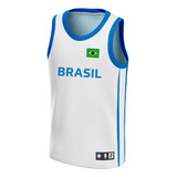 Camiseta Regata Dry Fit Seleção Brasileira 2023 Treino