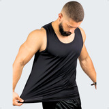 Camiseta Regata Masculina Treino Dryfit Básica Lisa Academia