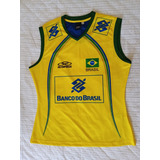 Camiseta Regata Olympikus Brasil Vôlei Cbf 2014 Feminina