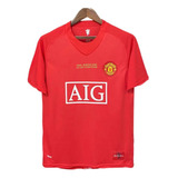 Camiseta Retrô Manchester United 2007/08 Cristiano Ronaldo