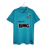 Camiseta Retrô Santos Neymar 2011/12 - Azul Tamanhos: P M G