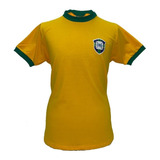 Camiseta Seleção Brasileira 1970 Retro Original Athleta + Au