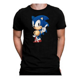Camiseta Sonic Camisa Modelo Masculino Mod 1