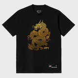 Camiseta Streetwear Off-y Dragon