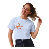 Camiseta T-shirt Feminina Qualidade Premium Frente E Costas