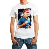 Camiseta Tenis Roger Federer Blusa Regata Moleton Camisa