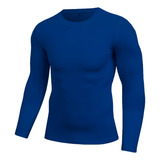 Camiseta Térmica Masculina Manga Comprida Proteção Solar
