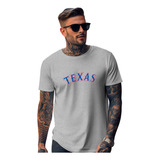 Camiseta Texas Camisa Cowboy Casual Agro Country 100%algodão