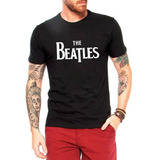 Camiseta The Beatles Banda Rock Camisa Unissex Tradicional