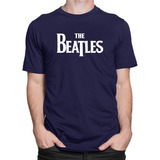 Camiseta The Beatles Masculina Banda De Rock Tradicional 