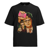 Camiseta The Office Michael & Dwight Clube Da Luta