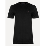 Camiseta Tommy Hilfiger Essential Cotton Preta