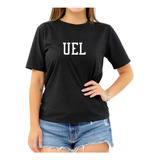Camiseta Uel Universidade Estadual De Londrina Feminina