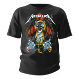 Camiseta Unissex Banda Rock Metalica Eye Of Beholder 