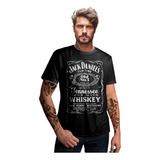 Camiseta Unissex Jack Banda Harley Moto Rock Camisa