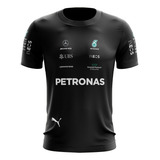Camisetas Masculinas Formula 1 Dryfit Uv50+ Poliester Treino