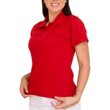Camisetas Polo Feminina Camisa Gola Polo Liquidação Do Mês !