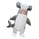 Camlinbo Halloween Hammerheads Tubarão Fantasia Inflável Adu