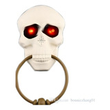 Campainha De Caveira Terror Halloween Som Luz Mpfestaecia