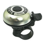 Campainha Para Bicicleta Cateye Pb-200 Comet - Cores Cor Cinza Claro