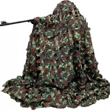 Camuflagem Para Airsoft Rede Toda Furada Exercito Brasil