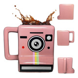 Caneca 3d Polaroid Retrô Porcelana Máquina Instagram 350ml
