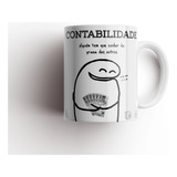Caneca Contabilidade Flork Contador Xícara Contadora 350 Ml