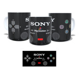 Caneca Controle Sony, Xbox, Ps1 - Porcelana 325ml