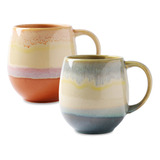 Caneca De Cerâmica De Grande Capacidade Para Casal, Xícara D