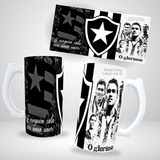 Caneca De Chopp Botafogo Oficial Para Torcedores De Verdad