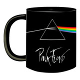 Caneca De Porcelana Rock Clássico Pink Floyd Album Dark Side