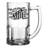 Caneca De Vidro Santos 340ml Bristol Chopp Cerveja Oficial