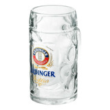 Caneca Erdinger Weissbier Alemanha Vidro 1 Litro