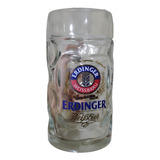 Caneca Erdinger Weissbier Importada Alemanha Vidro 600ml