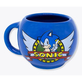 Caneca Formato 3d Sonic The Hedgehog Clássico Game Sega