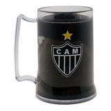 Caneca Gel Preto 400ml - Atlético Mineiro