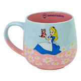 Caneca Maggie Alice No País Das Maravilhas Presente 400ml