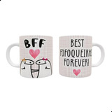 Caneca Presente Melhores Amigas Boneco Palito Envio Imediato