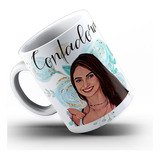 Caneca Profissões Com Caricatura Personalizada Xicara Café 