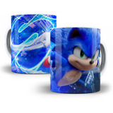 Caneca Sonic Personalizada Porcelana Modelo 4