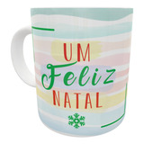 Caneca Um Feliz Natal Presente Divertido Criativo Festa