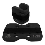 Caneleira Hidroginástica - 1kg À 2kg - Preto Muvin
