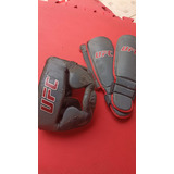 Caneleira Ufc Com Capacete Treino Usado Compre Agora