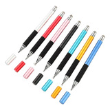 Caneta Capacitiva Touch Screen Ponta Fina 2 Em 1 Premium
