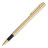 Caneta Crown Capricci Ex22627o - Rollerball - Carga Sheaffer Cor Da Tinta Azul Cor Do Exterior Dourado