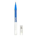 Caneta Delineadora Azul Flash Color Pen Neon 4you Océane Efeito Mate