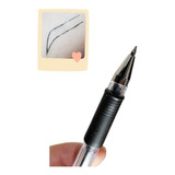 Caneta Gel Preta Design Sobrancelha Micropigmentação Desenho