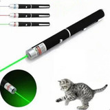 Caneta Laser Verde Para Brinca Com Gatos E Cachorro - Noite 