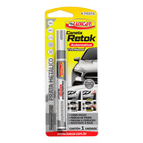 Caneta Tira Riscos Luxcar Retok Automotivo Cores Cor Prata